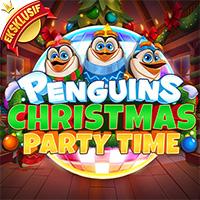 Penguins Christmas Party Time